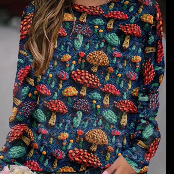 Sweaters - Magic Mushroom sweater